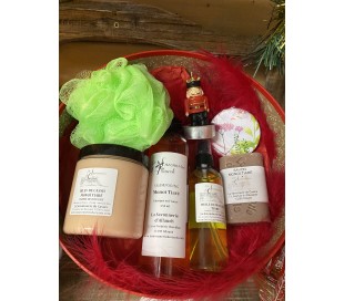 Coffret de Noël rond